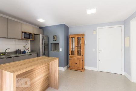 Sala de apartamento para alugar com 1 quarto, 43m² em Petrópolis, Porto Alegre