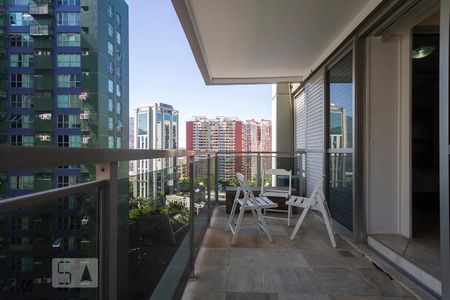 Varanda de apartamento para alugar com 1 quarto, 65m² em Barra da Tijuca, Rio de Janeiro
