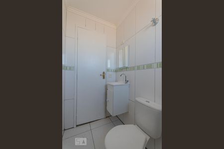 Banheiro da Suite de apartamento à venda com 2 quartos, 60m² em Parque das Nações, Santo André