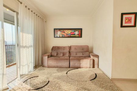 Sala  de apartamento à venda com 3 quartos, 78m² em Vila Laís, São Paulo