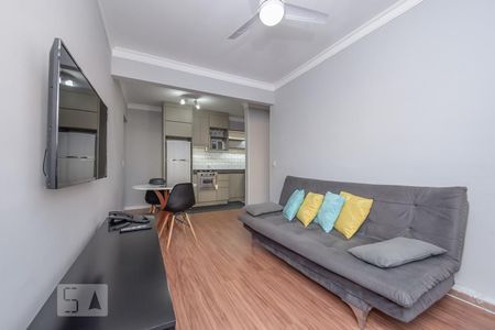 Sala de apartamento à venda com 1 quarto, 40m² em Bela Vista, São Paulo