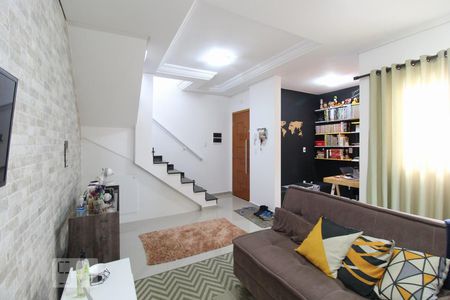 Sala de apartamento para alugar com 2 quartos, 90m² em Bangú, Santo André