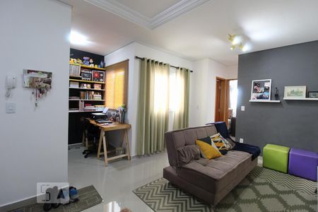 Sala de apartamento para alugar com 2 quartos, 90m² em Bangú, Santo André