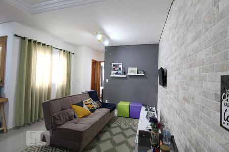 Sala de apartamento para alugar com 2 quartos, 90m² em Bangú, Santo André