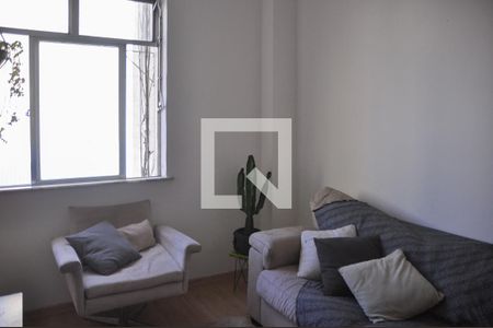 Sala de apartamento para alugar com 1 quarto, 47m² em Icaraí, Niterói