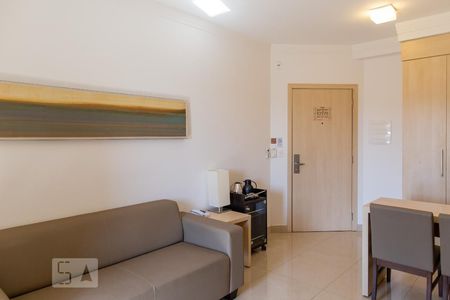 Sala/Cozinha de apartamento para alugar com 1 quarto, 47m² em Ribeirânia, Ribeirão Preto