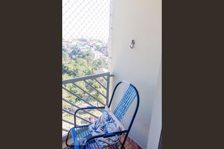 Varanda da Sala de apartamento à venda com 3 quartos, 70m² em Vila Bela Vista, Santo André