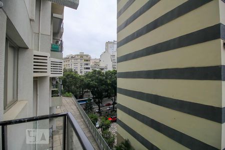 Vista da Varanda de apartamento para alugar com 1 quarto, 67m² em Flamengo, Rio de Janeiro