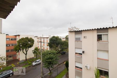 Vista da sala de apartamento à venda com 2 quartos, 56m² em São Miguel, São Leopoldo