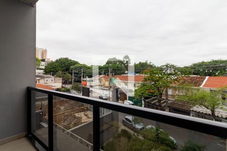 Varanda de kitnet/studio para alugar com 1 quarto, 27m² em Vila Olímpia, São Paulo