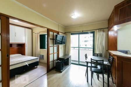 Sala de apartamento à venda com 1 quarto, 40m² em Itaim Bibi, São Paulo