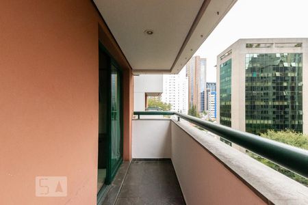 Varanda de apartamento à venda com 1 quarto, 40m² em Itaim Bibi, São Paulo