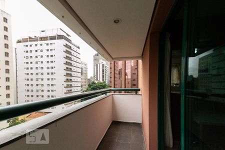 Varanda de apartamento à venda com 1 quarto, 40m² em Itaim Bibi, São Paulo