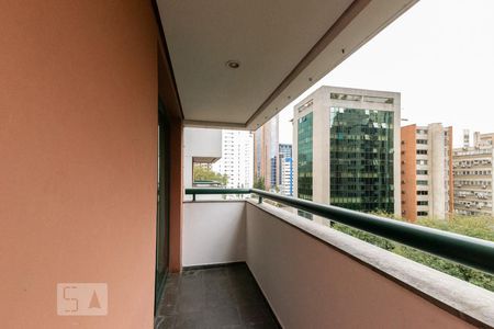 Varanda de apartamento à venda com 1 quarto, 40m² em Itaim Bibi, São Paulo