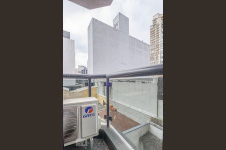 Quarto - Varanda de apartamento à venda com 1 quarto, 38m² em Jardim Paulista, São Paulo