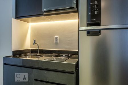 Cozinha - Torneira de kitnet/studio para alugar com 1 quarto, 25m² em Perdizes, São Paulo