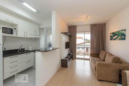 Sala de apartamento à venda com 1 quarto, 47m² em Jardim Leonor, São Paulo