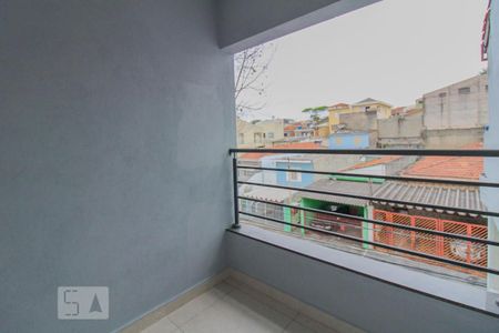 Sacada do Quarto de kitnet/studio para alugar com 1 quarto, 36m² em Parque Vitoria, São Paulo