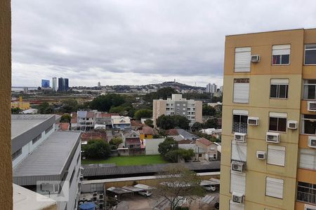 Sala - Vista de apartamento à venda com 2 quartos, 65m² em Cristal, Porto Alegre