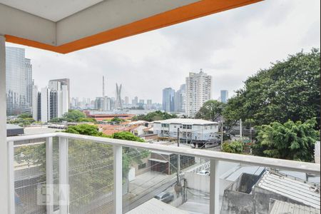 Varanda de kitnet/studio à venda com 1 quarto, 37m² em Vila Gertrudes, São Paulo