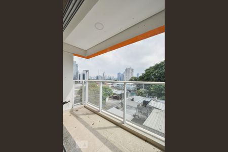 Varanda de kitnet/studio à venda com 1 quarto, 37m² em Vila Gertrudes, São Paulo