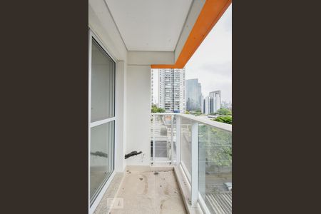 Varanda de kitnet/studio à venda com 1 quarto, 37m² em Vila Gertrudes, São Paulo