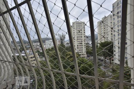 Vista da Sala de apartamento para alugar com 2 quartos, 52m² em Taquara, Rio de Janeiro