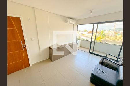 Sala de TV de apartamento para alugar com 2 quartos, 78m² em Ingleses do Rio Vermelho, Florianópolis