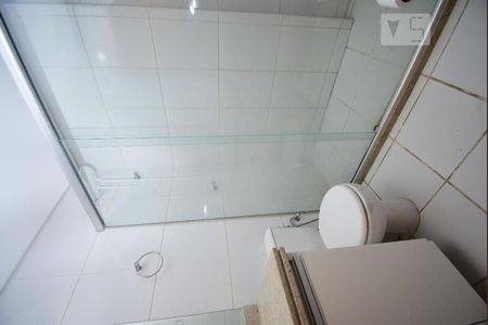 Banheiro da Suíte de apartamento para alugar com 1 quarto, 36m² em  Águas Claras, Brasília