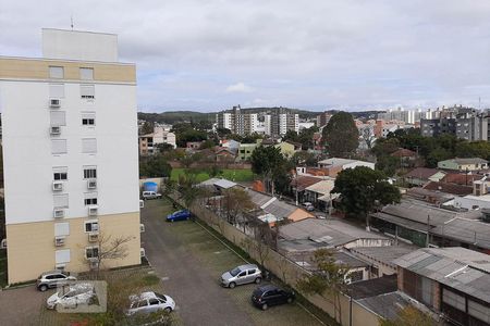 Quarto 1 - Vista de apartamento à venda com 2 quartos, 46m² em Cristal, Porto Alegre