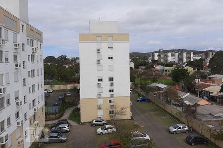 Sala - Vista de apartamento à venda com 2 quartos, 46m² em Cristal, Porto Alegre