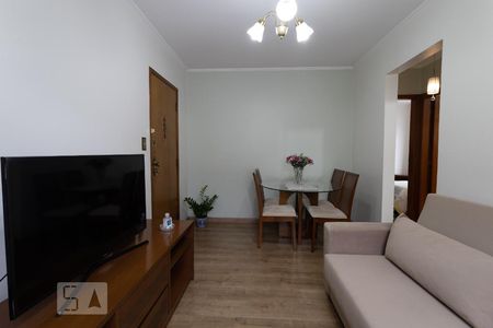 Sala de apartamento à venda com 1 quarto, 42m² em Vila Regente Feijó, São Paulo