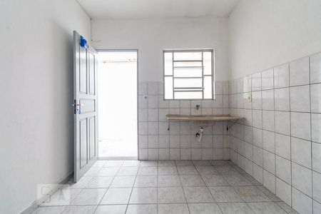 Cozinha de casa para alugar com 1 quarto, 55m² em Chácara Mafalda, São Paulo