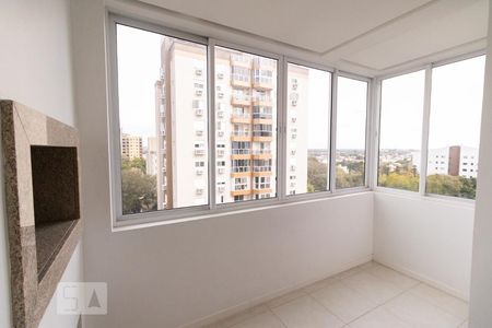 Varanda gourmet de apartamento à venda com 3 quartos, 260m² em Centro, Canoas