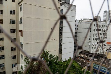 Vista da Sala de apartamento à venda com 1 quarto, 51m² em Leme, Rio de Janeiro