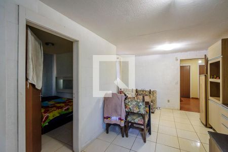 Sala/Cozinha de apartamento para alugar com 2 quartos, 47m² em Campo Novo, Porto Alegre