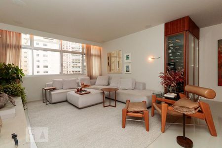 Sala de apartamento à venda com 3 quartos, 154m² em Cerqueira César, São Paulo