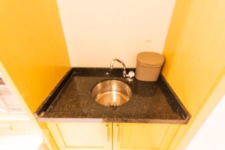 Cozinha de kitnet/studio à venda com 1 quarto, 35m² em Vila Clementino, São Paulo