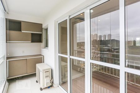 Varanda da Sala de apartamento para alugar com 2 quartos, 65m² em Jardim Ester, São Paulo