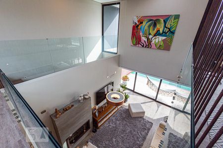 Sala de Estar de casa de condomínio para alugar com 4 quartos, 500m² em Vila Nova, Porto Alegre