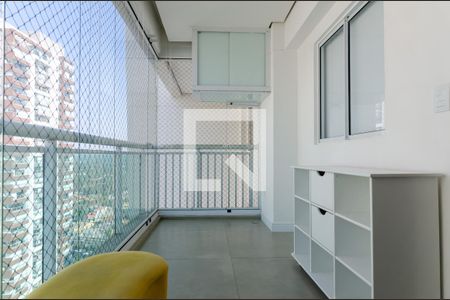 Varanda de apartamento para alugar com 2 quartos, 69m² em Campo Belo, São Paulo