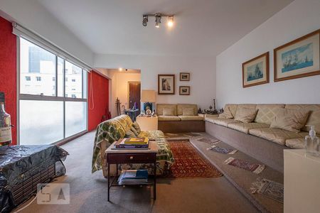 Sala de apartamento para alugar com 3 quartos, 161m² em Paraíso, São Paulo