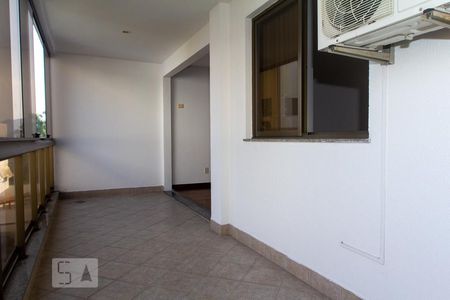 Varanda da Sala de apartamento à venda com 3 quartos, 98m² em Recreio dos Bandeirantes, Rio de Janeiro