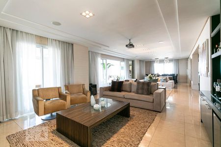 Sala de Video 1 de apartamento à venda com 4 quartos, 355m² em Jardim Analia Franco, São Paulo