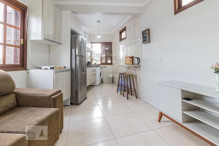 Sala de apartamento à venda com 1 quarto, 40m² em Santa Tereza, Porto Alegre