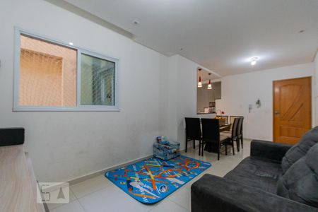 Sala de apartamento à venda com 2 quartos, 140m² em Vila Eldizia, Santo André