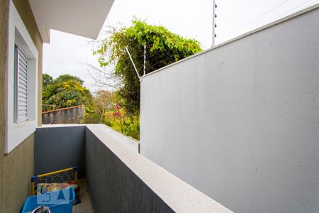 Varanda do quarto 1 de apartamento à venda com 2 quartos, 81m² em Vila Humaitá, Santo André