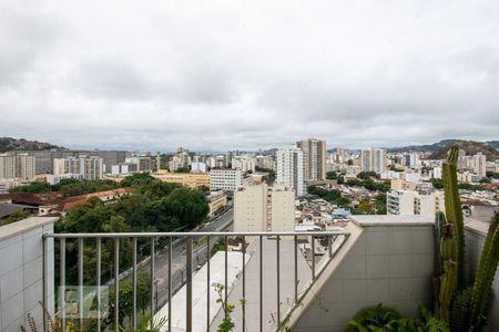 Varanda da Sala de apartamento à venda com 4 quartos, 138m² em Maracanã, Rio de Janeiro
