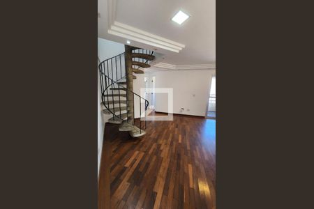 Detalhe Sala de apartamento para alugar com 3 quartos, 148m² em Vila Matias, Santos