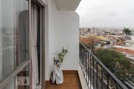 Varanda da Sala de apartamento à venda com 2 quartos, 62m² em Vila Alpina, São Paulo